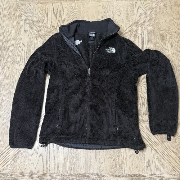 The North‎ Face Small Black Long Sleeve Osito Fleece Full Zip Jacket - Picture 1 of 11